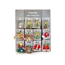 Premier Christmas Pins Asstd Premier Christmas Pins Asstd