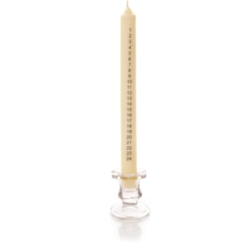 Premier Pyramid Advent Candle With Glass Holder Premier Pyramid Advent Candle With Glass Holder