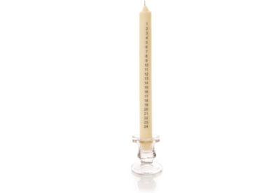 Premier Pyramid Advent Candle With Glass Holder Premier Pyramid Advent Candle With Glass Holder