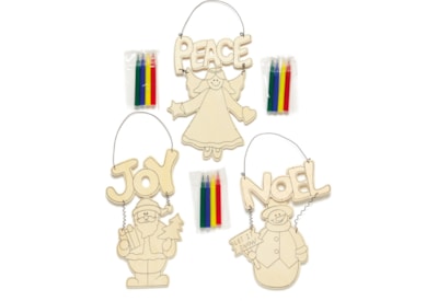 Premier Colour Your Own Hanging Decs 21cm Premier Colour Your Own Hanging Decs 21cm