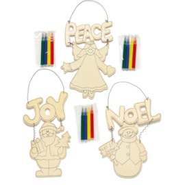 Premier Colour Your Own Hanging Decs 21cm Premier Colour Your Own Hanging Decs 21cm