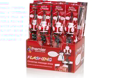 Premier Speaking Santa Straw Sip And Talk 25cm Premier Speaking Santa Straw Sip And Talk 25cm