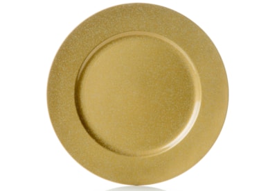 Premier Gold Glitter Charger 33cm