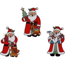 Premier 3 Asst Santa Stickers (AC205670)