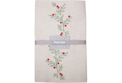 Premier Holly Berry Table Runner 2m Premier Holly Berry Table Runner 2m