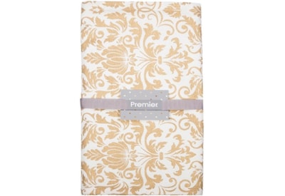 Premier Champagne Gold Design Table Runner 2m Premier Champagne Gold Design Table Runner 2m
