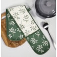 Premier Green Mistletoe Double Oven Gloves 90cm Premier Green Mistletoe Double Oven Gloves 90cm