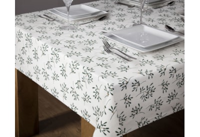 Premier Green Mistletoe Tablecloth (AC241974GR)