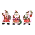 Premier Santa Window Stickers 40cm