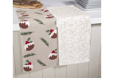 Premier Christmas Pudding Tea Towels 2s (AC243831)