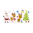 Premier Christmas Scene Jelly Window Clings 2 Asst 20cm Premier Christmas Scene Jelly Window Clings 2 Asst 20cm