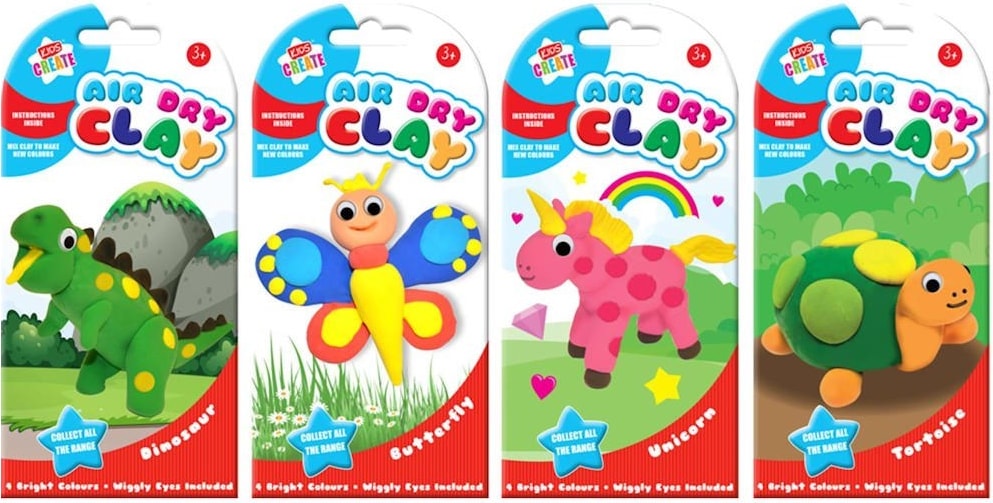 Act Air Dry Clay Asst (ARCL)