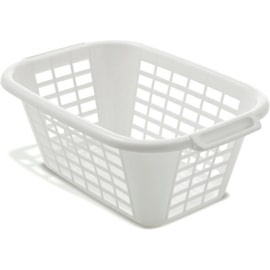 Addis Laundry Basket Wht (510610)