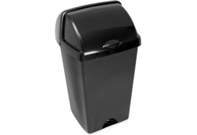 Addis Roll Top Bin Complete Black 50ltr Addis Roll Top Bin Complete Black 50ltr