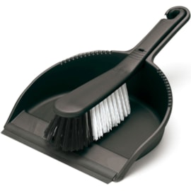 Addis Soft Brush&dustpan Black (505873)
