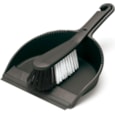 Addis Soft Brush&dustpan Black Addis Soft Brush&dustpan Black