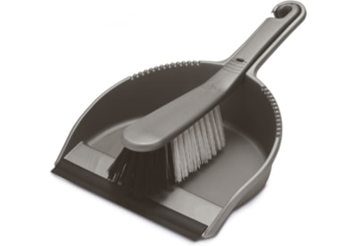 Addis Soft Brush&dustpan Metallic (510390)