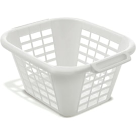 Addis Square Laundry Basket White 24l (505976)