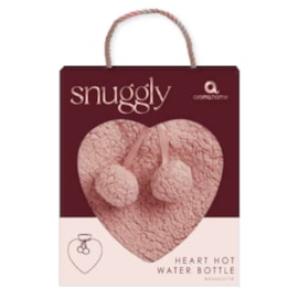 Aroma Home Heart Hot Water Bottle Pink Teddy Aroma Home Heart Hot Water Bottle Pink Teddy