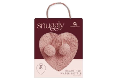 Aroma Home Heart Hot Water Bottle Pink Teddy Aroma Home Heart Hot Water Bottle Pink Teddy