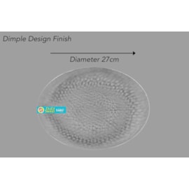 Bello Melamime Large Plate Dimple Range Bello Melamime Large Plate Dimple Range