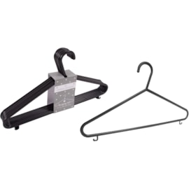 Clothes Hanger Pack 10 Black (AM5917)