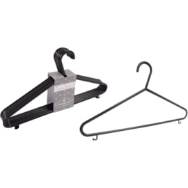 Rsw Clothes Hanger Pack 10 Black Rsw Clothes Hanger Pack 10 Black