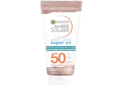 Garnier Ambre Solaire Anti Age Face Cream Spf50 50ml Garnier Ambre Solaire Anti Age Face Cream Spf50 50ml