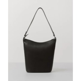 Lappella Anastasia Hobo In Black Valentino Leather Lappella Anastasia Hobo In Black Valentino Leather