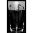 Animo Cricket Scene Beer Glass Animo Cricket Scene Beer Glass