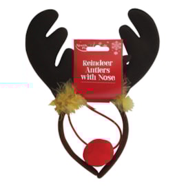 Antler Headband With Nose Antler Headband With Nose