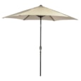 Osaka 2.2M Crank & Tilt Parasol Taupe Osaka 2.2M Crank & Tilt Parasol Taupe