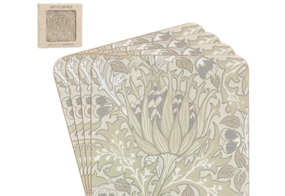 Artichoke Coasters Set 4 Artichoke Coasters Set 4