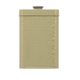 Artisan Street Embossed Storage Canister Moss (ASTEMBSTORCANMOS)