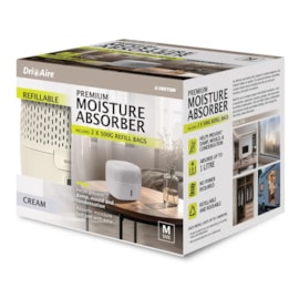 Dri Aire Dehumidifier Medium Hi Grade Complete with 2 x 500G Refill Bags Dri Aire Dehumidifier Medium Hi Grade Complete with 2 x 500G Refill Bags