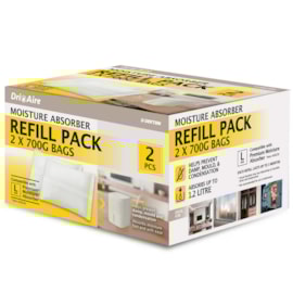 Dri Aire 2*700G Refill Bag With Color Box Dri Aire 2*700G Refill Bag With Color Box