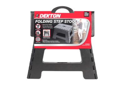 Dekton Folding Step Stool Black Dekton Folding Step Stool Black