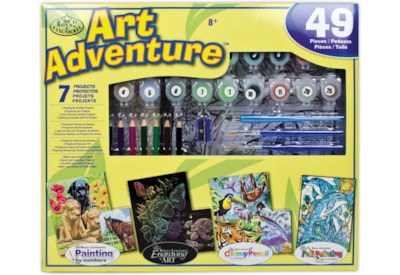 Royal Brush 49 Piece Art Adventure Set (AVS-101)