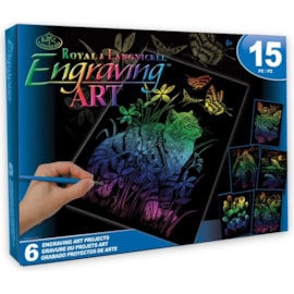Royal Brush Rainbow Engraving Art Activity Set (AVS-RAIN206)