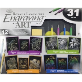 Royal Brush Engraving Art Large Activity Set Royal Brush Engraving Art Large Activity Set