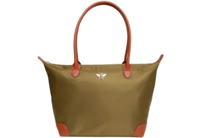 Alice Wheeler Olive Shoreditch Tote Bag Large (AW5887)