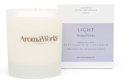 Light By Aroma Works Light Multi Wick Candle Petitgrain & Lavender Light By Aroma Works Light Multi Wick Candle Petitgrain & Lavender