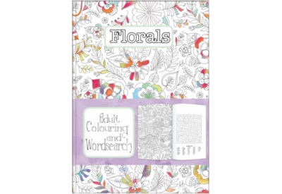 Adult Colouring & Wordsearch Books Asstd (AWS09-12)