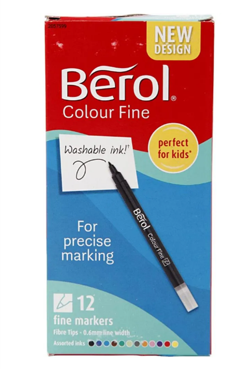 B.colour Fine Pen 12s (S0672870)