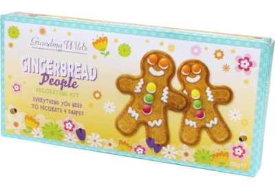 Grandma Wild's Gingerbread People Decorating Kit 89g Grandma Wild's Gingerbread People Decorating Kit 89g