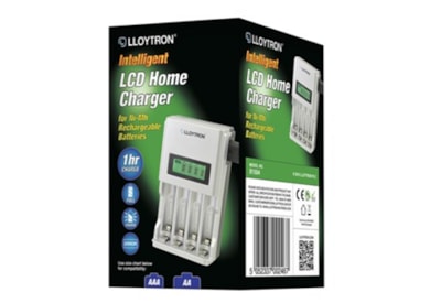 Lloytron Intelligent Lcd Battery Charger (B1504)