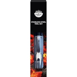 3 Piece Comfort Grip Barbecue Tool Set