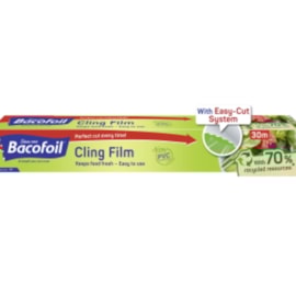 Bacofoil Cling Film 32.5cm x 30m Bacofoil Cling Film 32.5cm x 30m