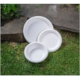 Swantex Green Bagasse Round Plate 9" 100s (P9100B)