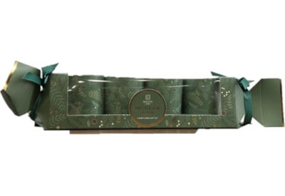 Baltus Set 4 Votives Cracker Gift Set Mistletoe & Fir